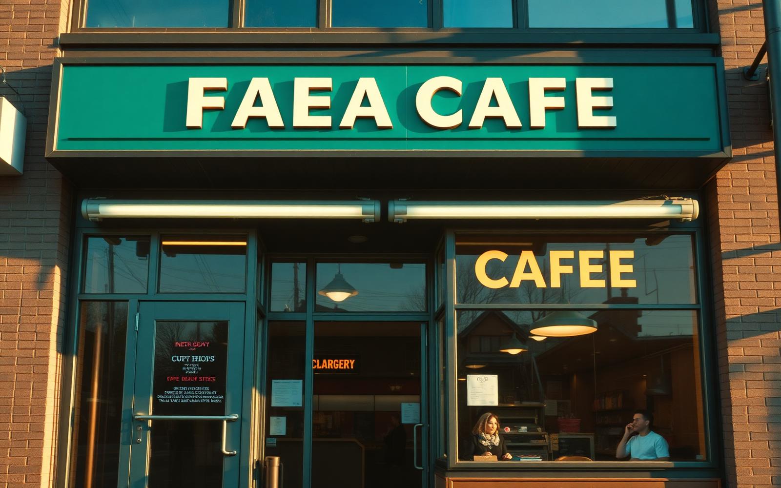 Local business exterior